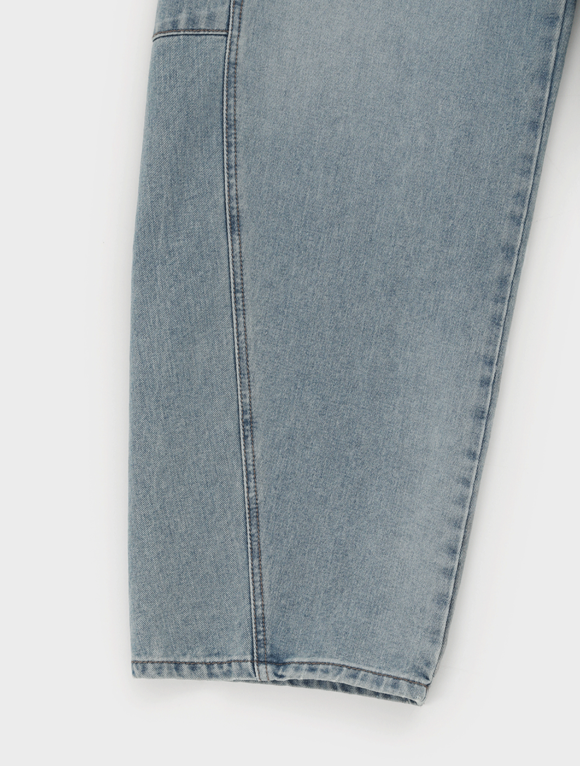 韓國 blackup 復古水洗 彎刀氣球褲 牛仔寬褲 五色