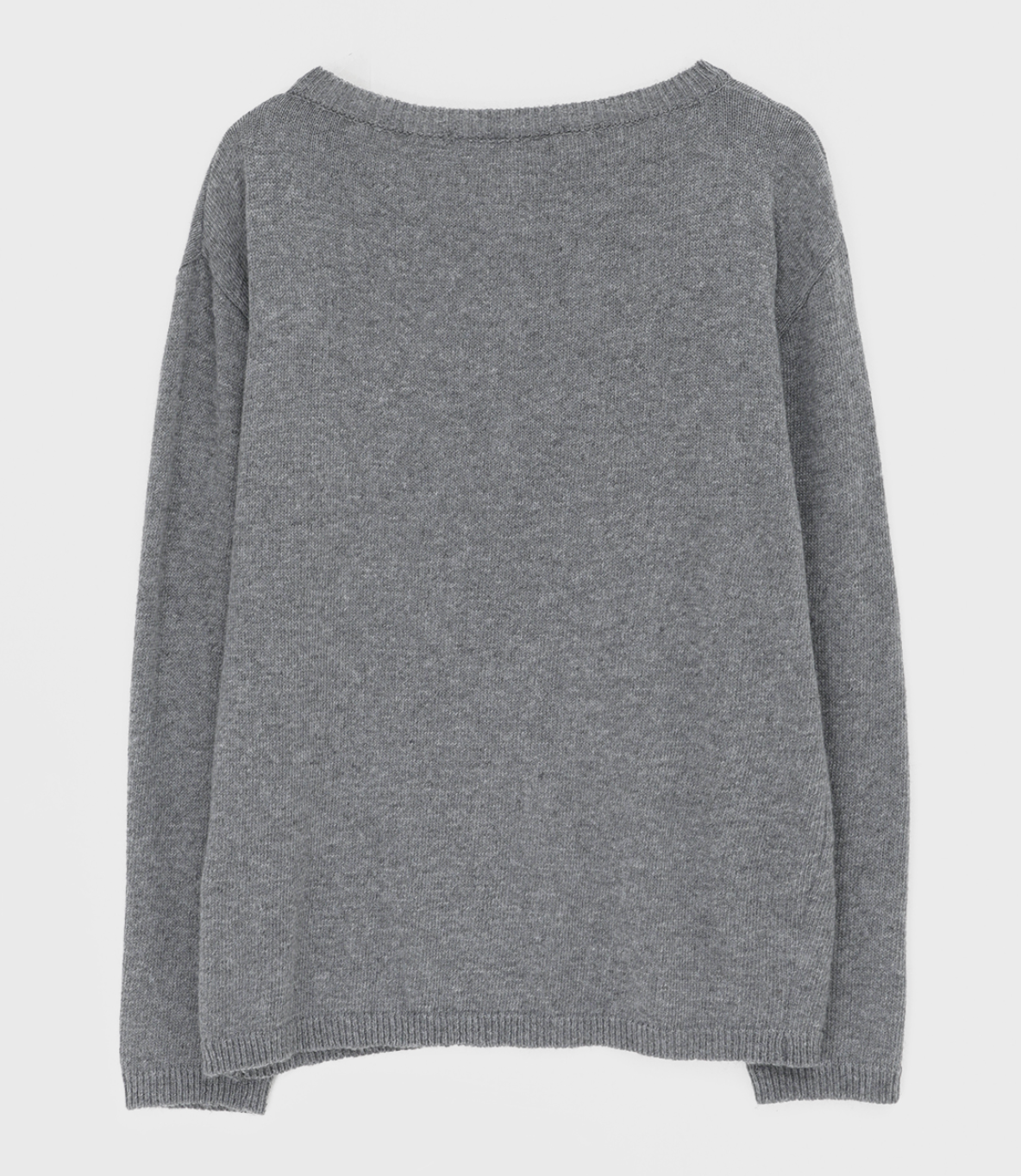 韓國 BLACKUP oversied 寬鬆亨利領 針織衫