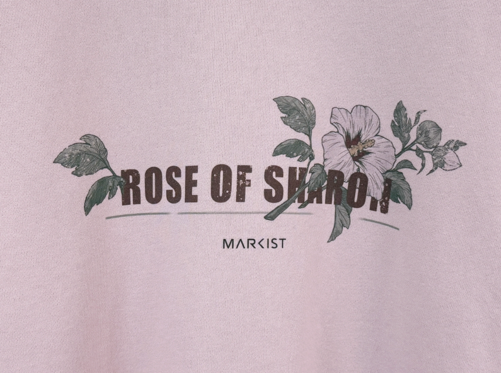 韓國Marquise oversized 落肩袖大學Tee