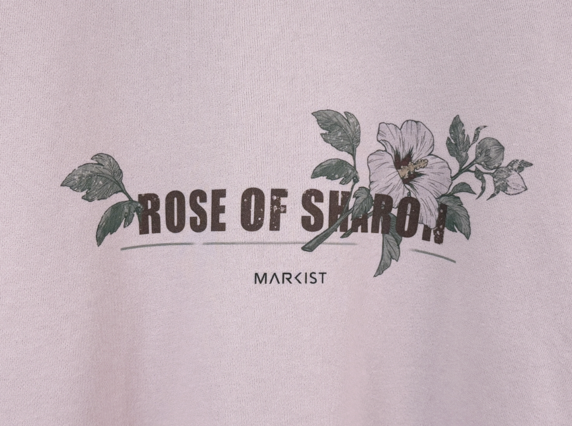 韓國Marquise oversized 落肩袖大學Tee