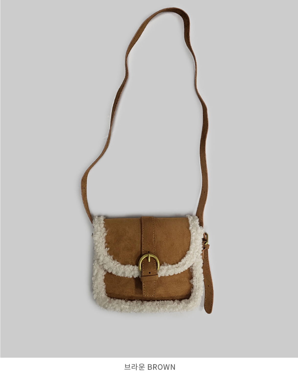 韓國 streets lagirl 羊羔毛麂皮相機包