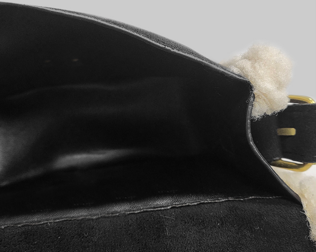 韓國 streets lagirl 羊羔毛麂皮相機包