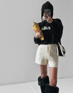 韓國 streets lagirl 羊羔毛麂皮相機包