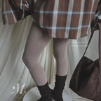 Marquise oversized 輕薄的法蘭絨 復古格紋襯衫