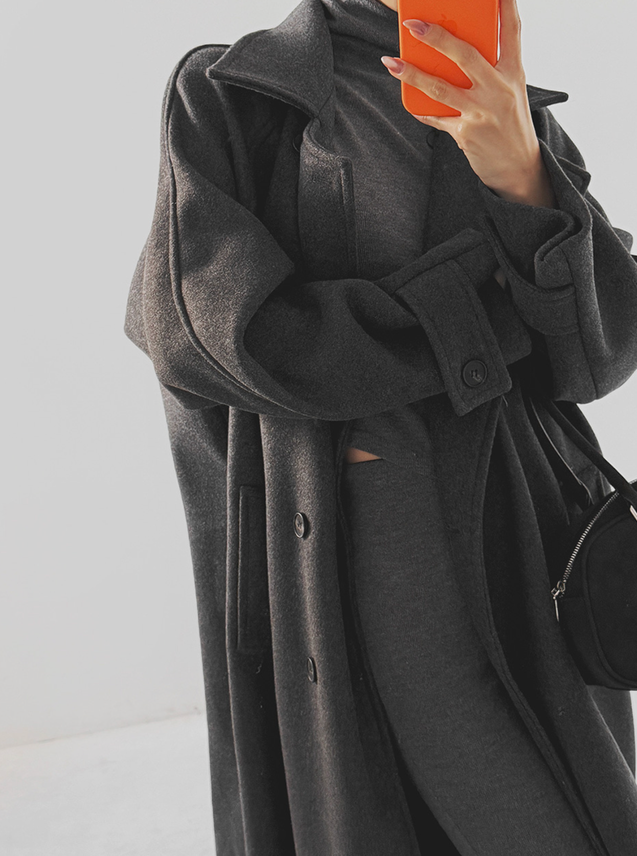 韓國 streetfs lagirl Balmacaan Coat 巴爾瑪肯長大衣