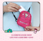 韓國 Olive Young X Sanrio 路跑活動聯名 KITTY 酷洛米 帕恰狗 吊飾 背包 刺青貼紙