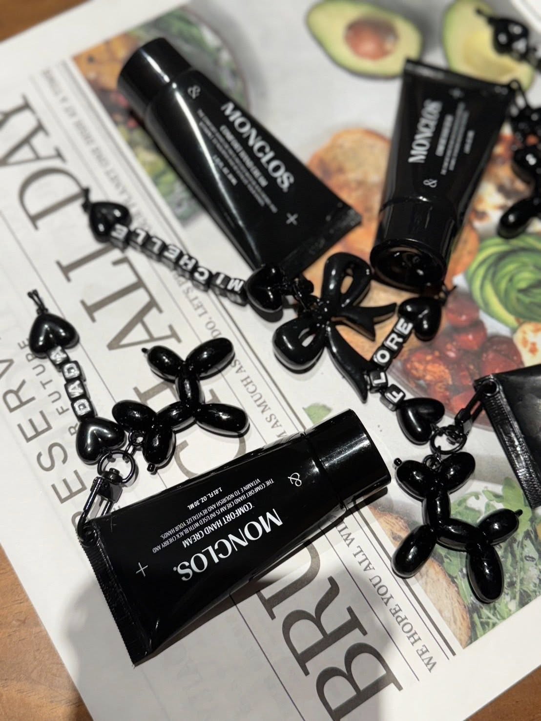 🇰🇷 韓國漢南目前最🔥Monclos 香氛品牌 護手霜 客製化字母鑰匙圈