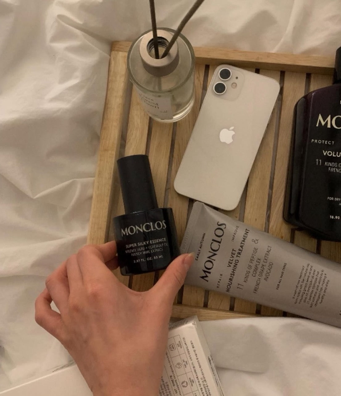 韓國 MONCLOS Super Silky Essence 絲滑 護髮油